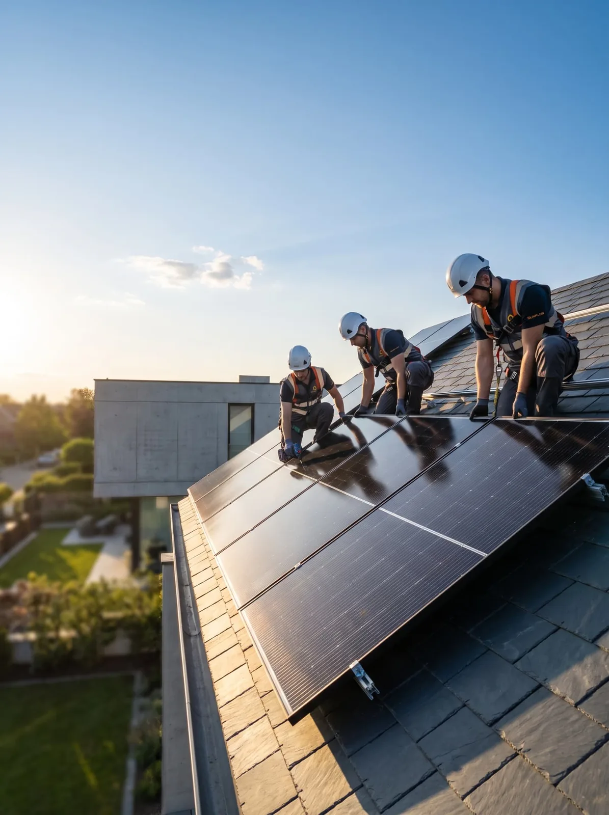 Green Energy Solar Solution rooftop solar installation